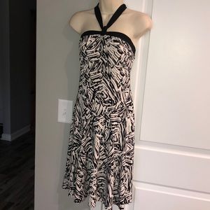 BCBGMaxAzria Dress. Black and white. Size S